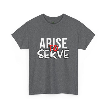 Comfy Cotton Tee - Arise to Serve