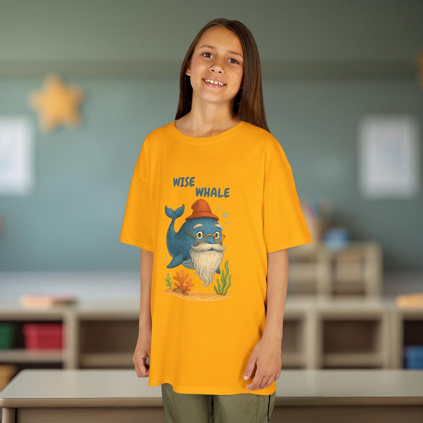 Comfy Kids Tee - Wise Whale