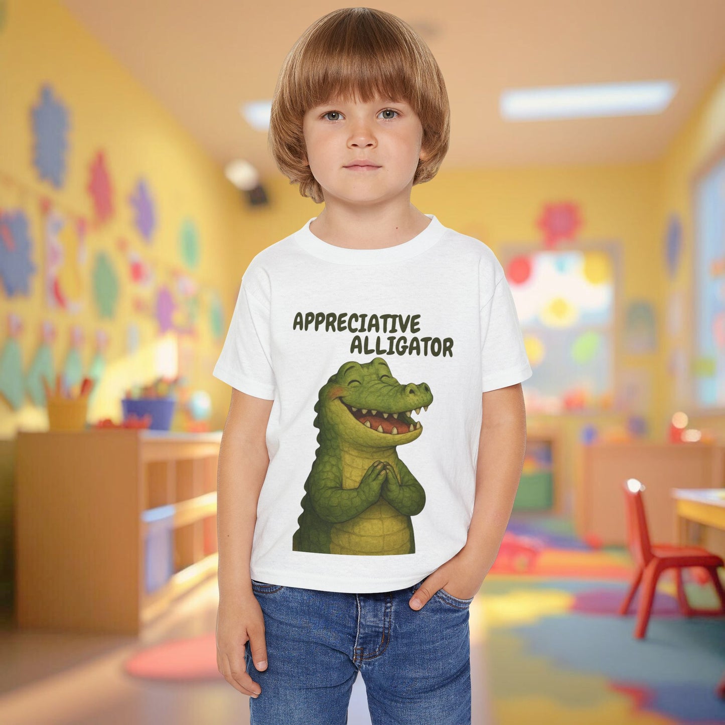 Toddler Tee - Appreciative Alligator