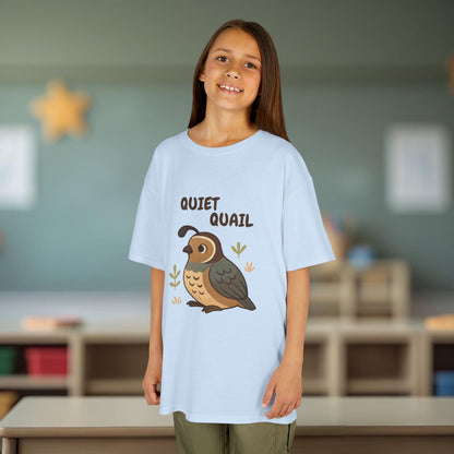 Comfy Kids Tee - Quiet Quail