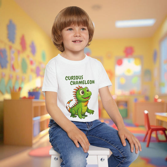 Toddler Tee - Curious Chameleon