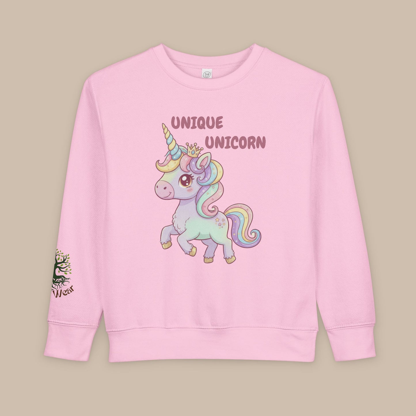 Toddler Sweatshirt - Unique Unicorn