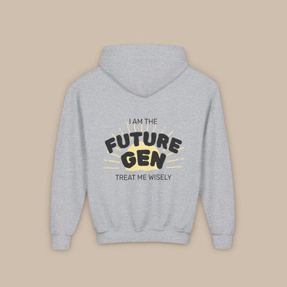 Kids Hoodie - Future Gen: Treat Me Wisely