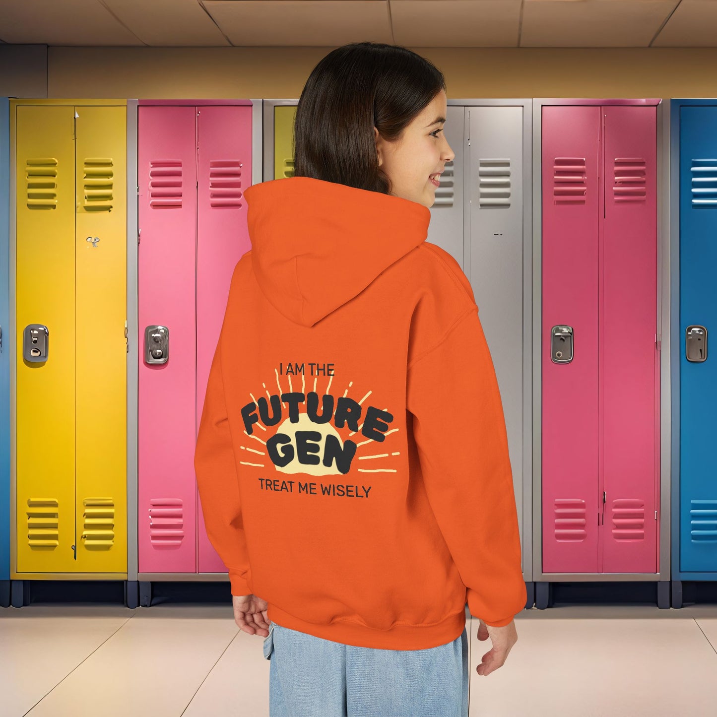 Kids Hoodie - Future Gen: Treat Me Wisely