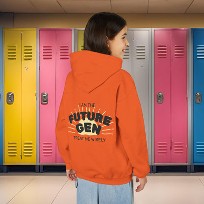 Kids Hoodie - Future Gen: Treat Me Wisely