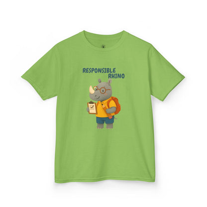 Comfy Kids Tee - Responsible Rhino
