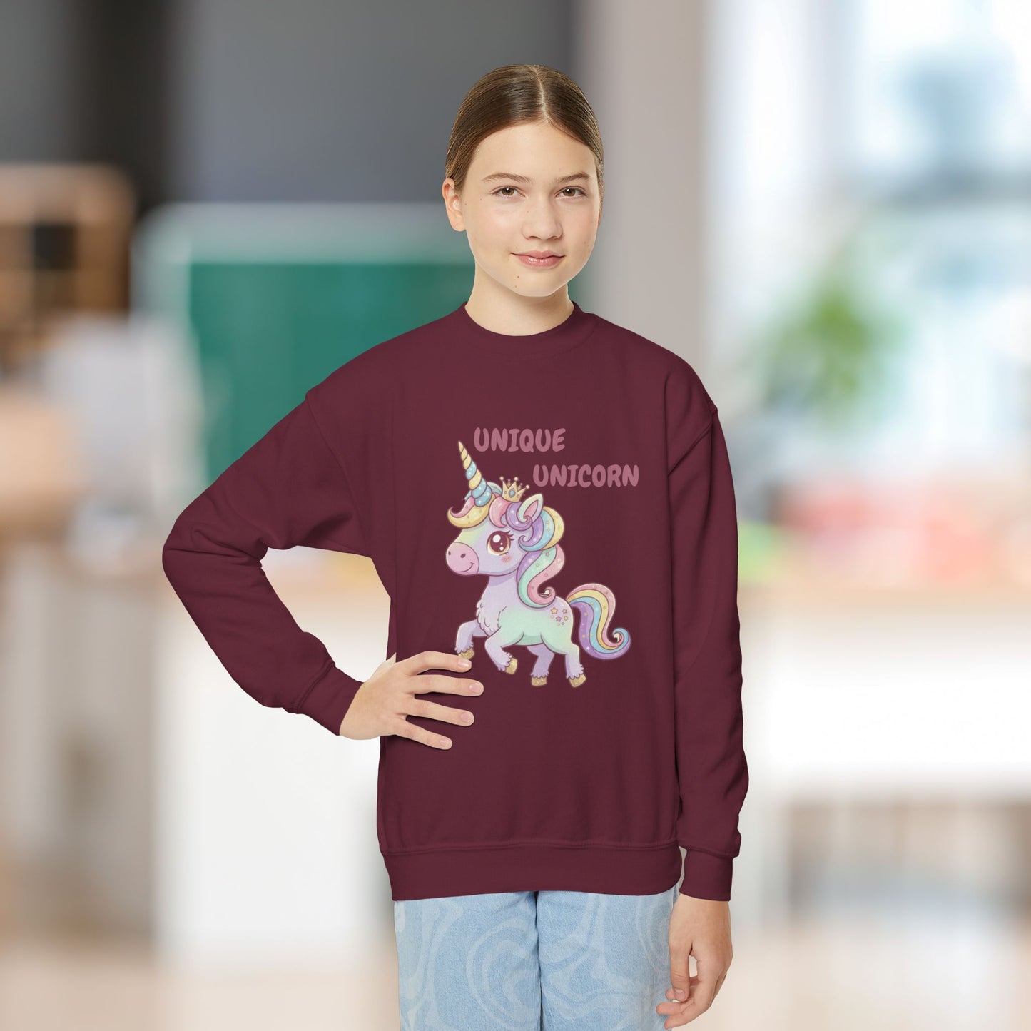 Comfy Kids Sweatshirt - Unique Unicorn