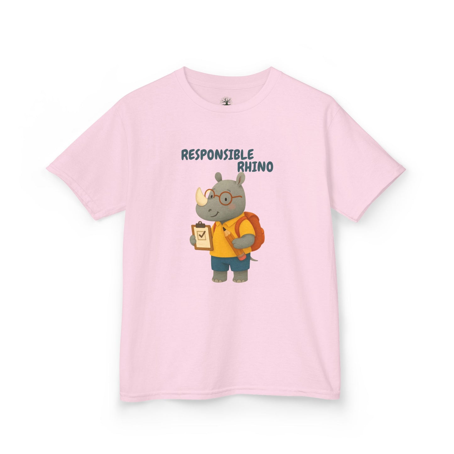 Comfy Kids Tee - Responsible Rhino