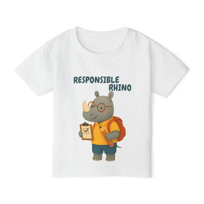 Toddler Tee - Responsible Rhino