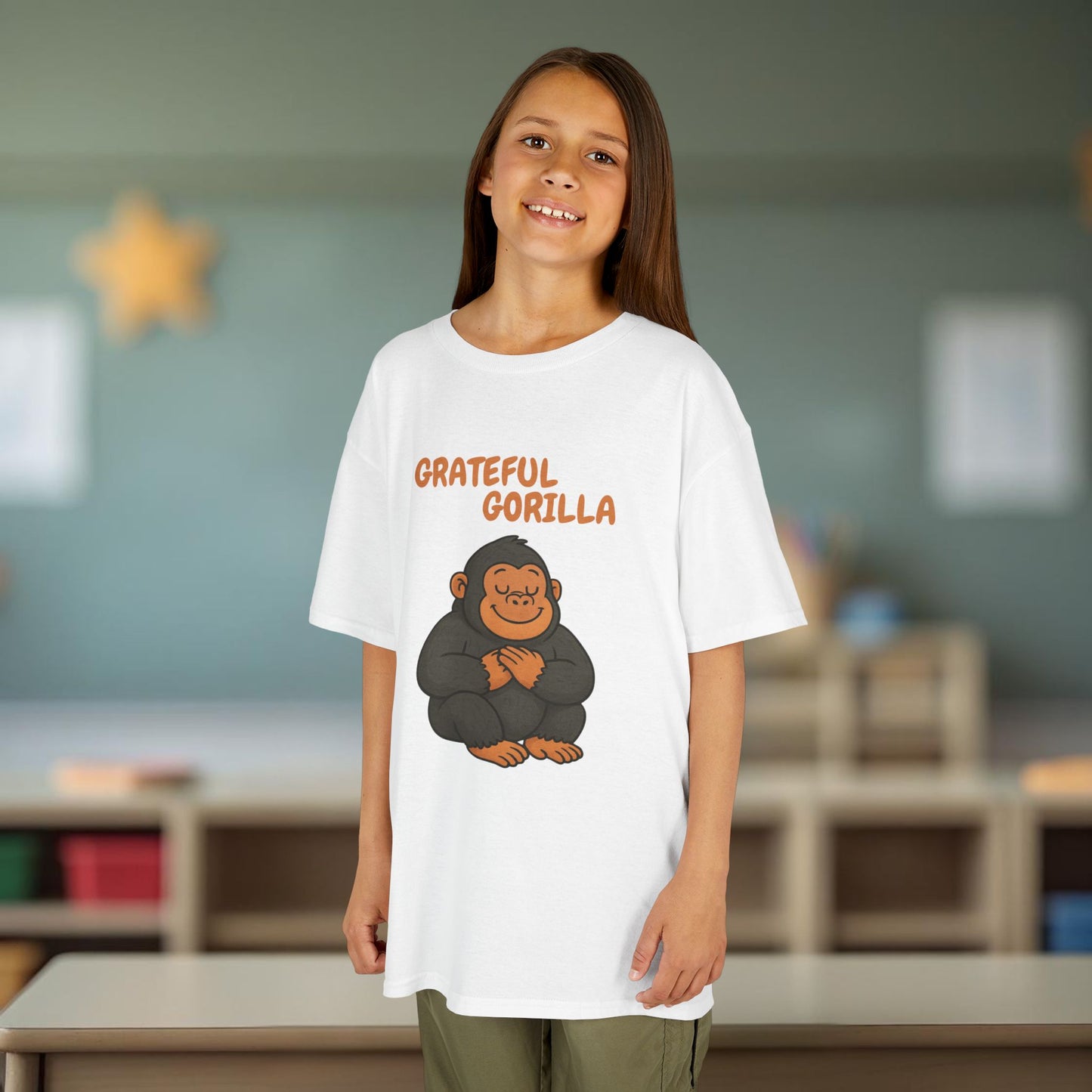 Comfy Kids Tee - Grateful Gorilla