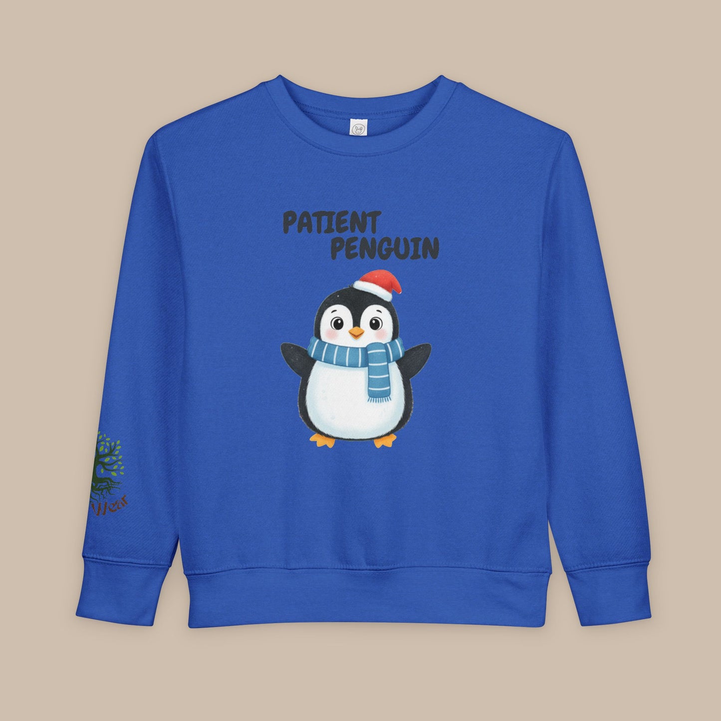 Toddler Sweatshirt - Patient Penguin