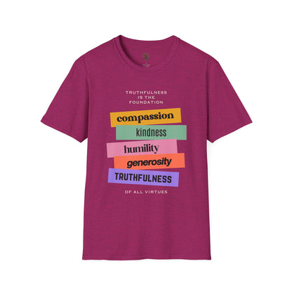 Soft & Stylish Tee - Truthfulness is the Foundation