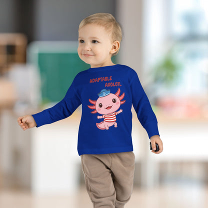 Toddler Long Sleeve Tee - Adaptable Axolotl