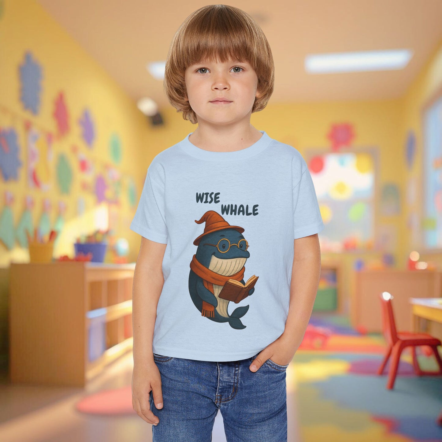 Toddler Tee - Wise Whale v2.0