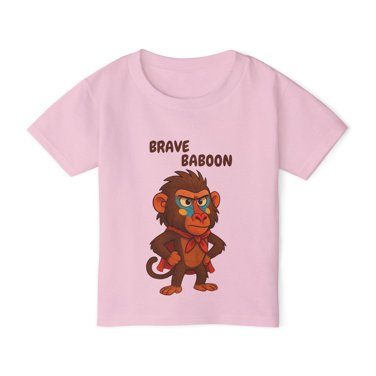 Toddler Tee - Brave Baboon