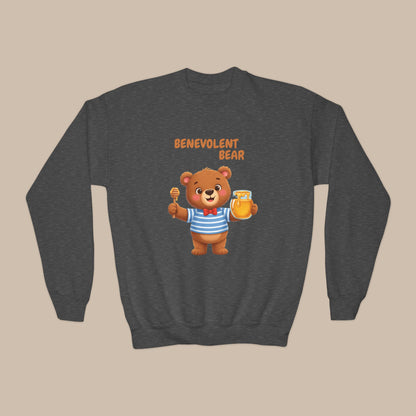 Comfy Kids Sweatshirt - Benevolent Bear