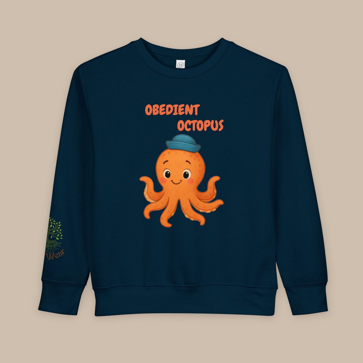 Toddler Sweatshirt - Obedient Octopus