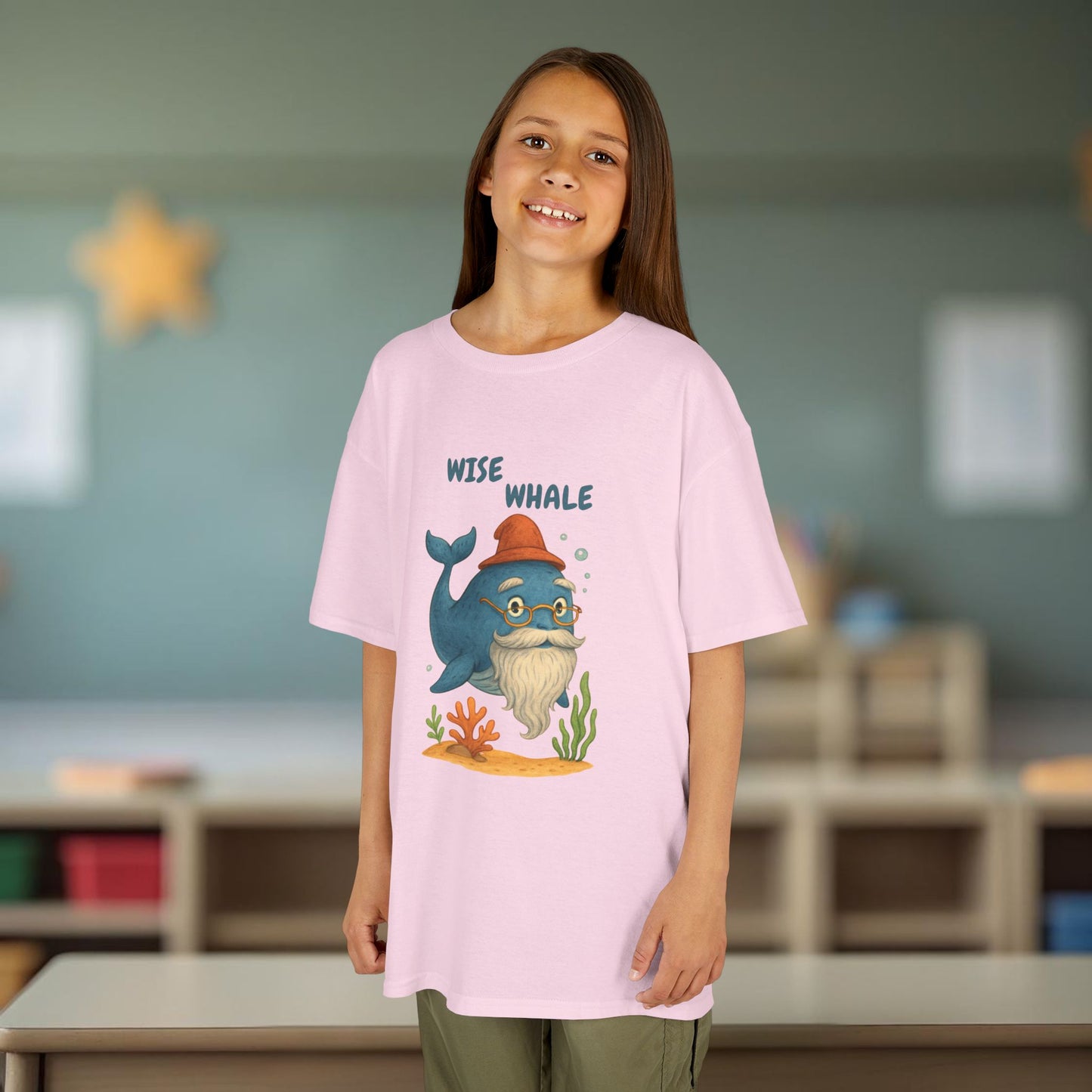 Comfy Kids Tee - Wise Whale