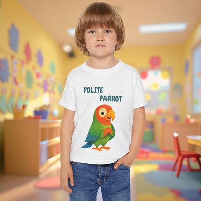 Toddler Tee - Polite Parrot
