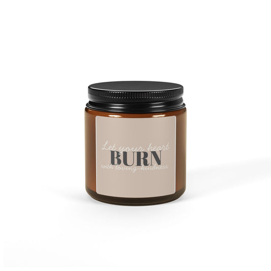 Scented Soy Candle - BURN