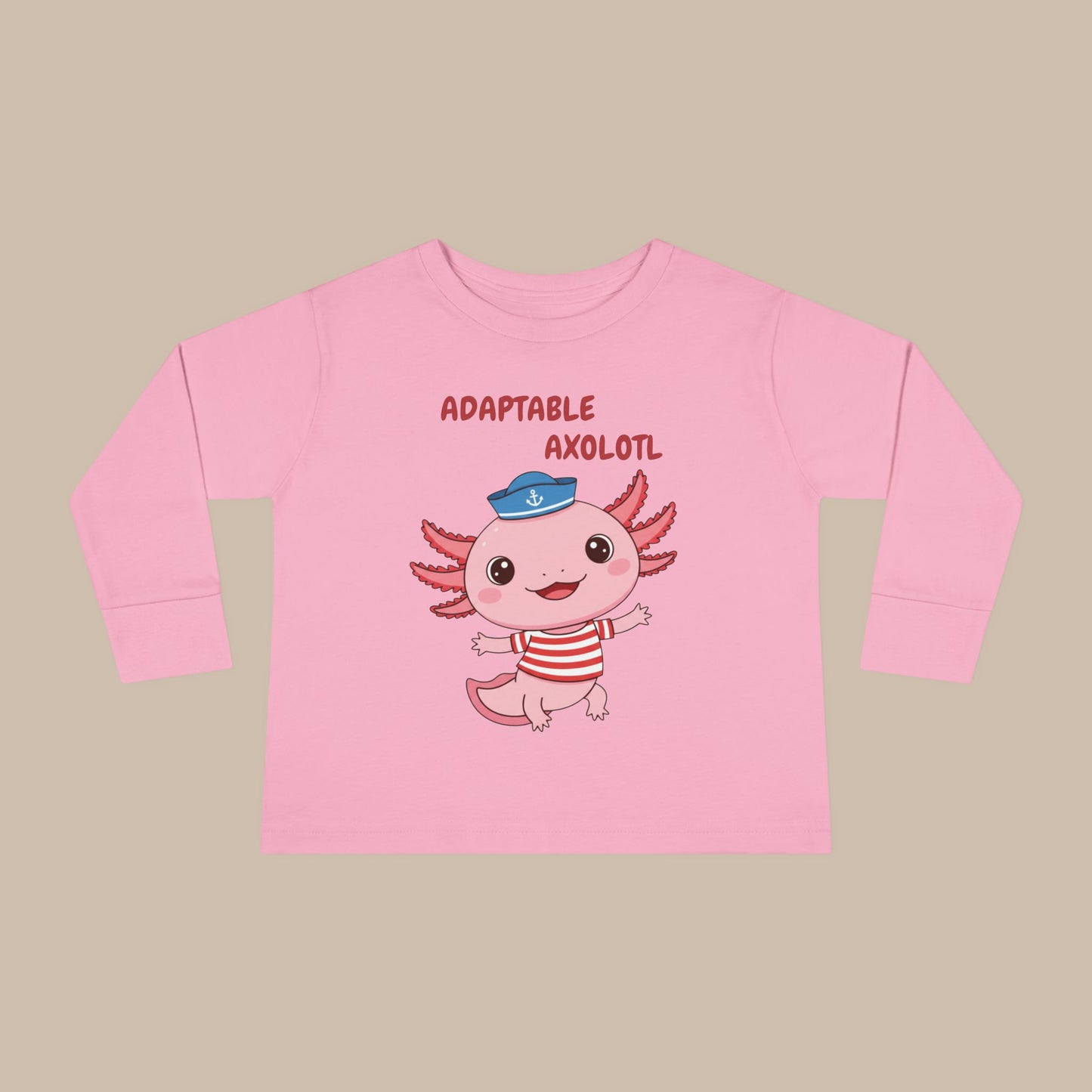 Toddler Long Sleeve Tee - Adaptable Axolotl