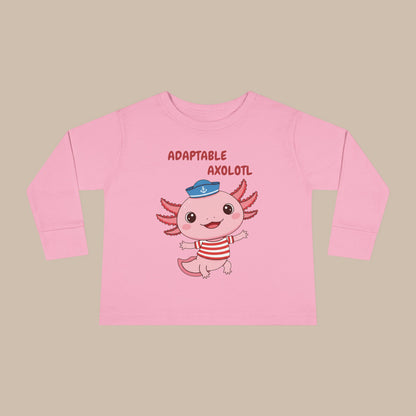 Toddler Long Sleeve Tee - Adaptable Axolotl