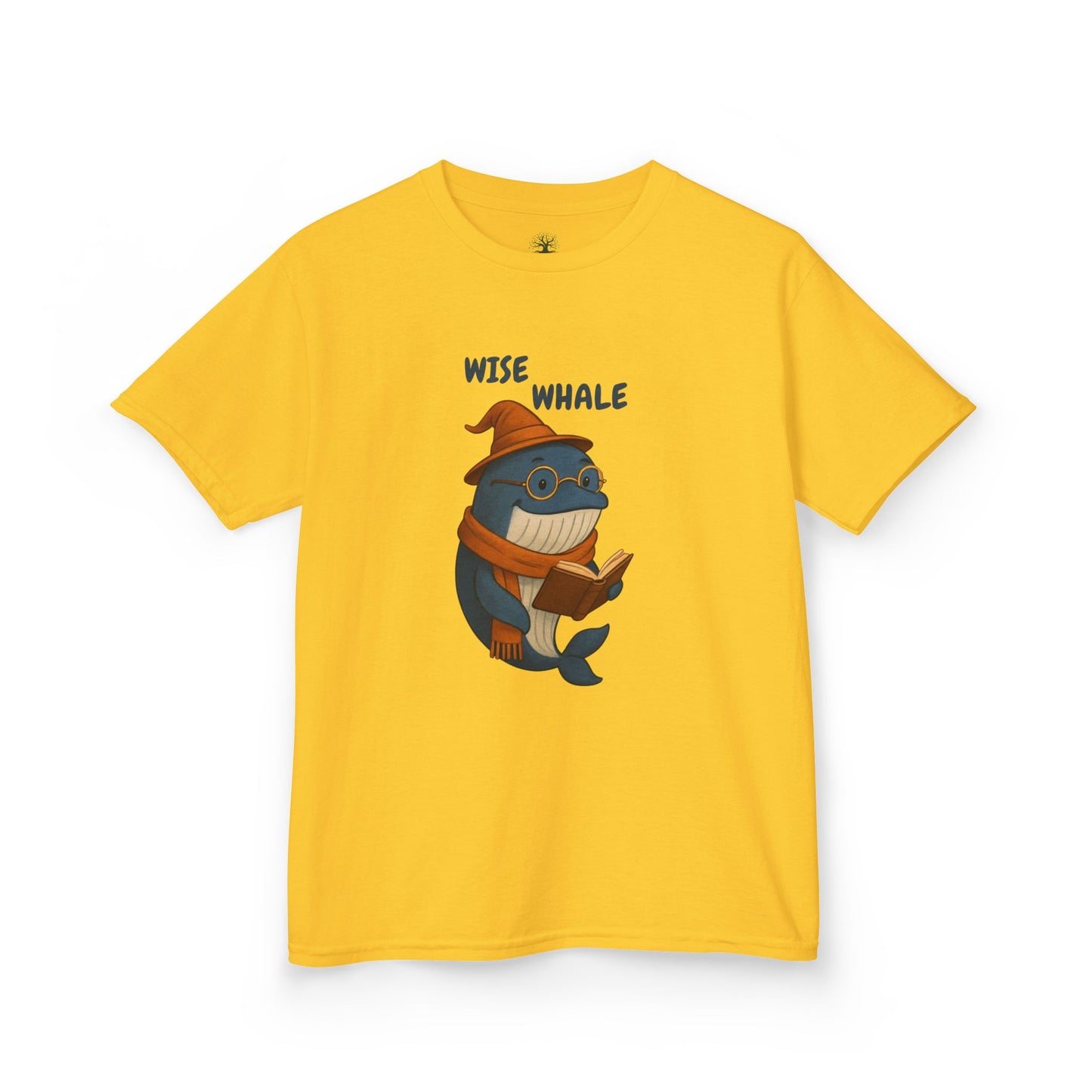 Comfy Kids Tee - Wise Whale v2.0
