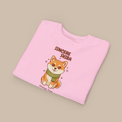 Toddler Sweatshirt - Sincere Shiba - Always True