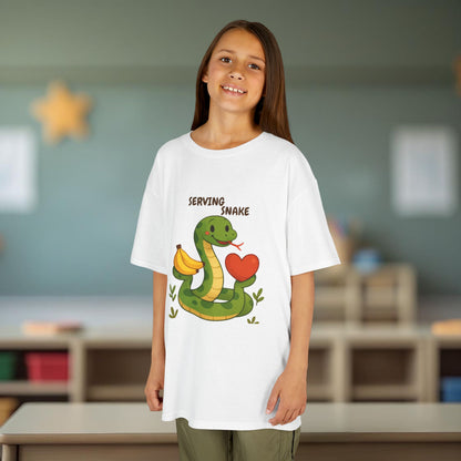 Comfy Kids Tee - Serving Snake