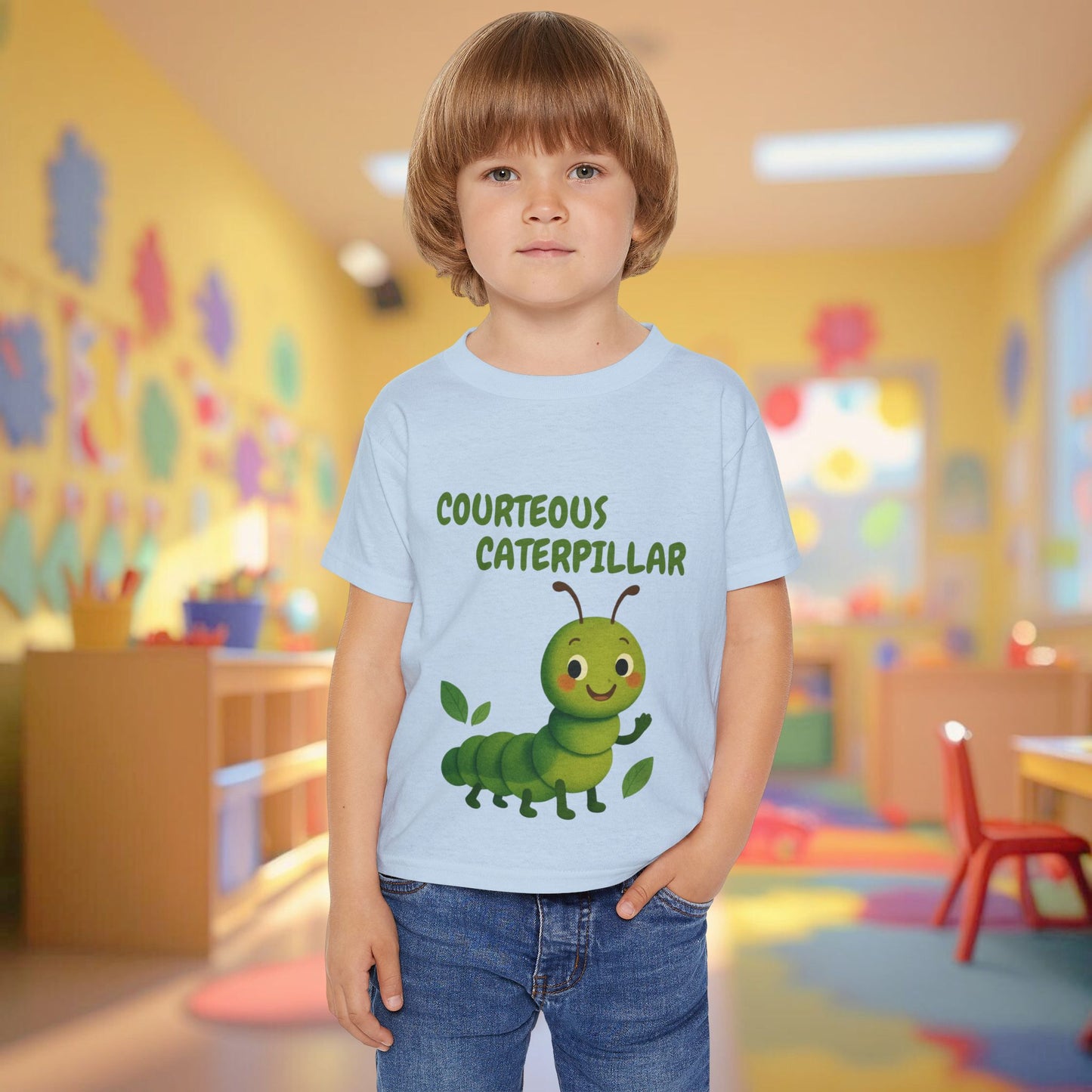 Toddler Tee - Courteous Caterpillar