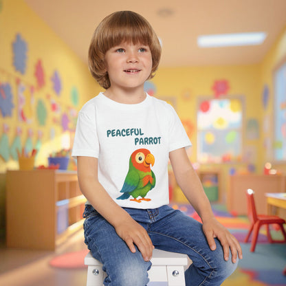 Toddler Tee - Peaceful Parrot