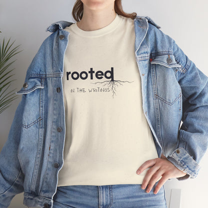 Comfy Cotton Tee - Rooted in the Writings
