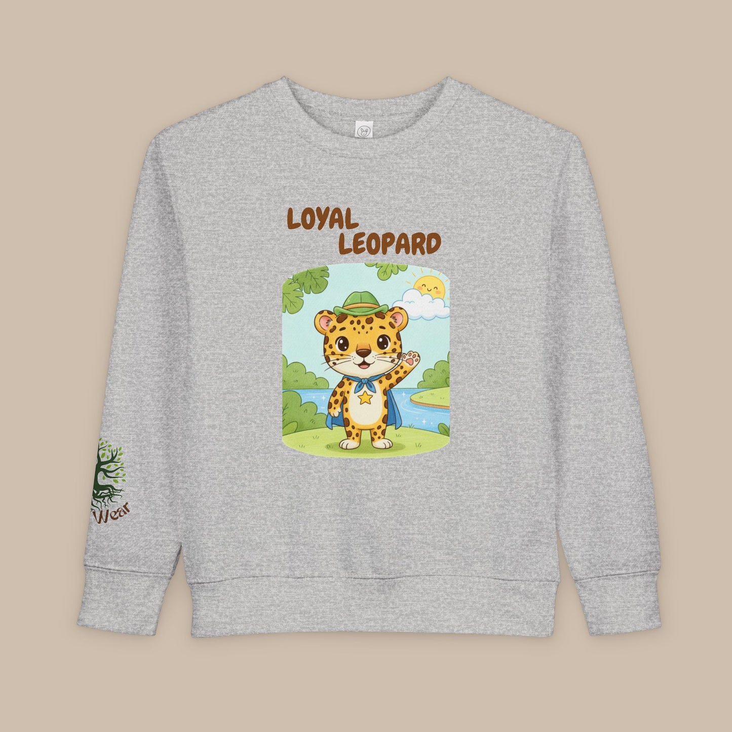 Toddler Sweatshirt - Loyal Leopard