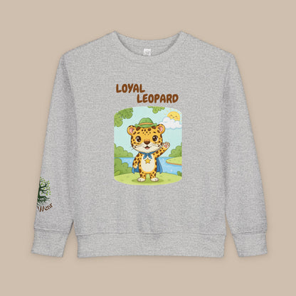 Toddler Sweatshirt - Loyal Leopard