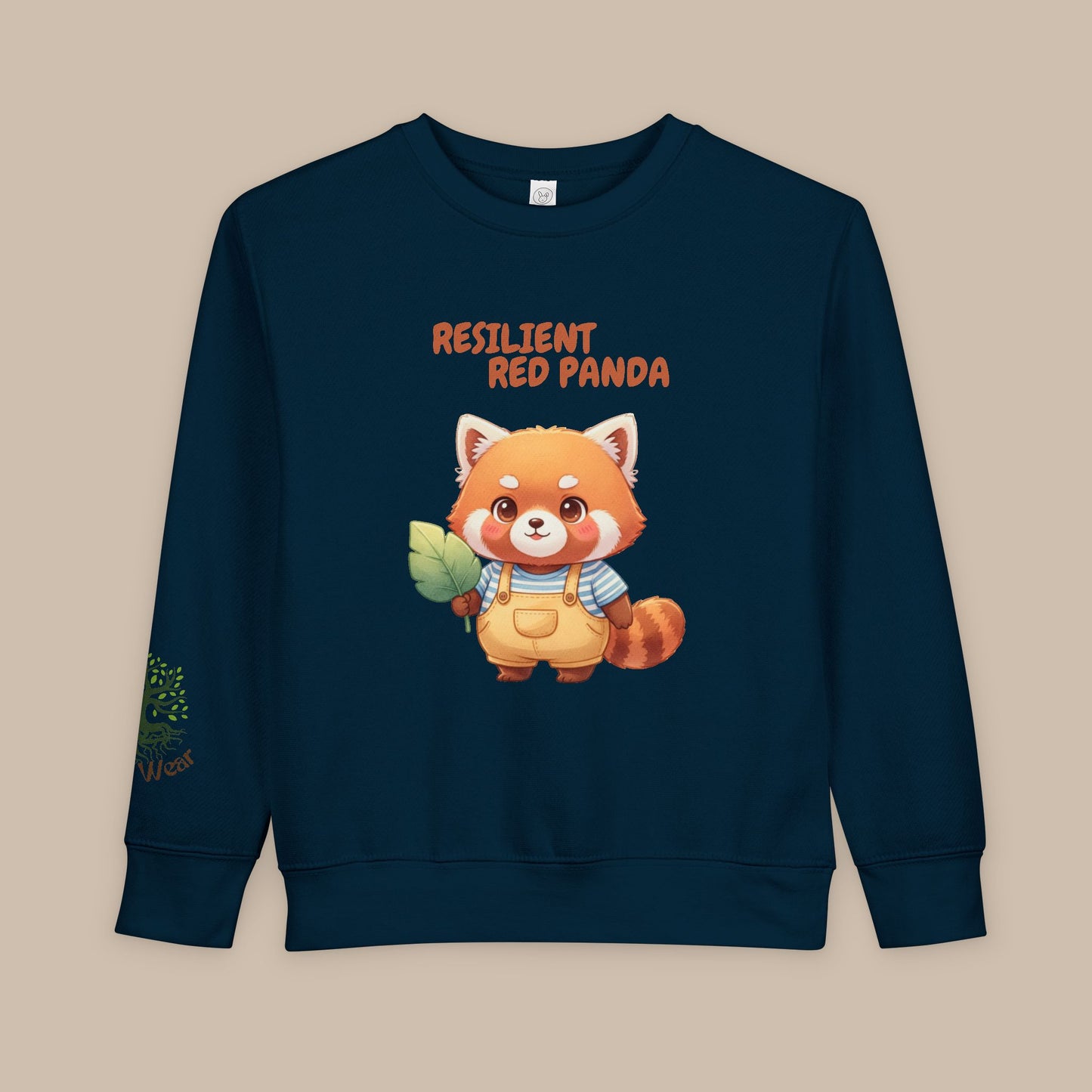 Toddler Sweatshirt - Resilient Red Panda