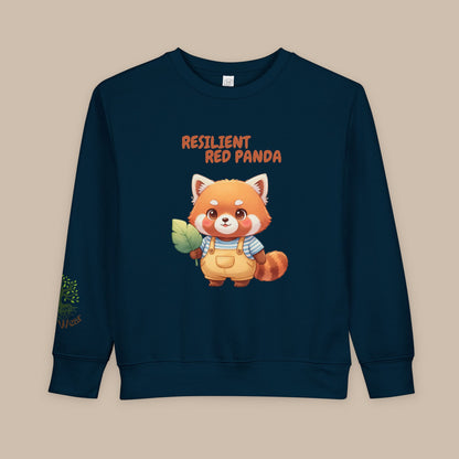 Toddler Sweatshirt - Resilient Red Panda