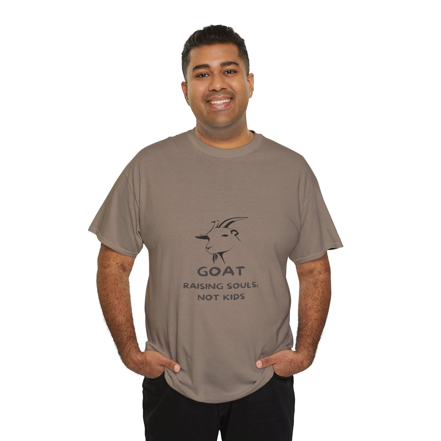 Comfy Cotton Tee - GOAT: Raising Souls, Not Kids