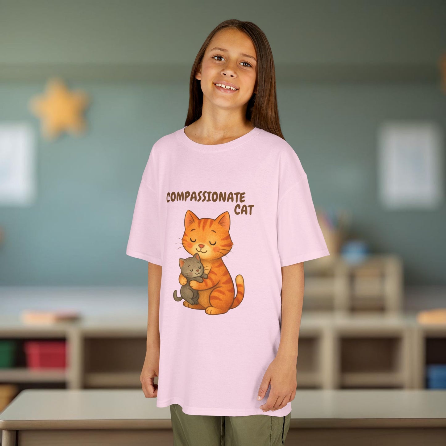 Comfy Kids Tee - Compassionate Cat