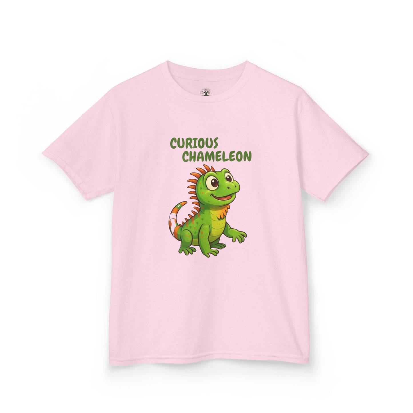 Comfy Kids Tee - Curious Chameleon