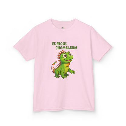Comfy Kids Tee - Curious Chameleon
