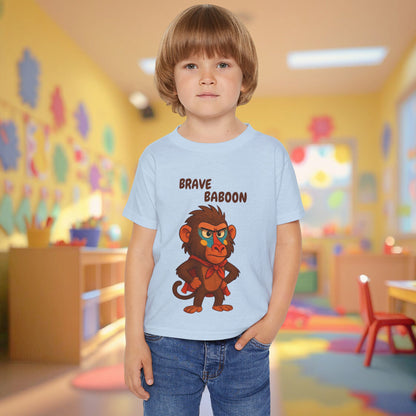 Toddler Tee - Brave Baboon