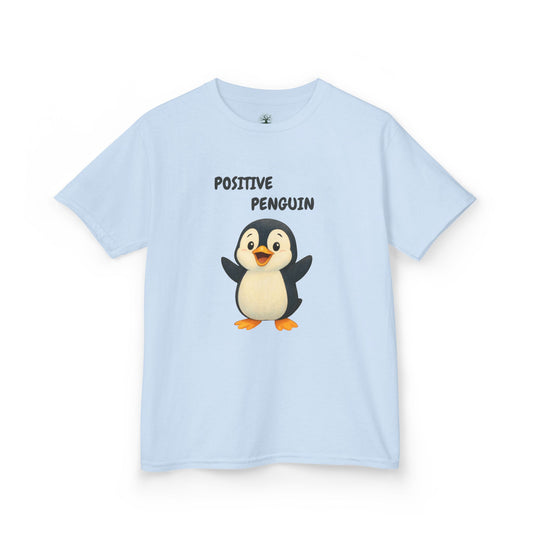 Comfy Kids Tee - Positive Penguin