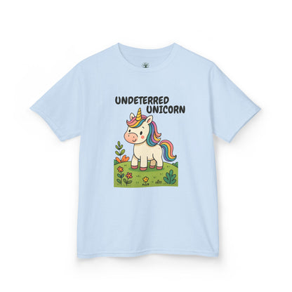 Comfy Kids Tee - Undeterred Unicorn