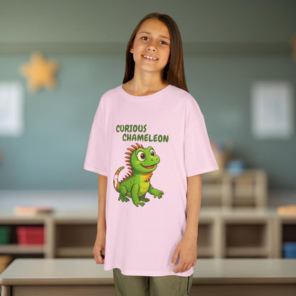 Comfy Kids Tee - Curious Chameleon