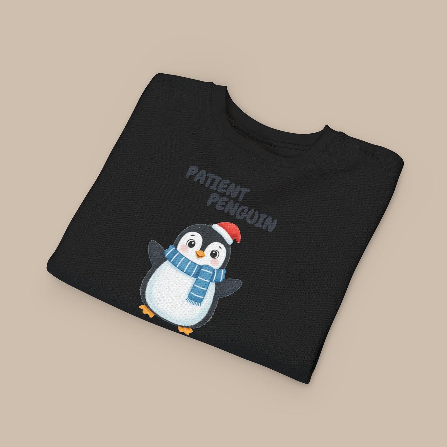 Toddler Sweatshirt - Patient Penguin