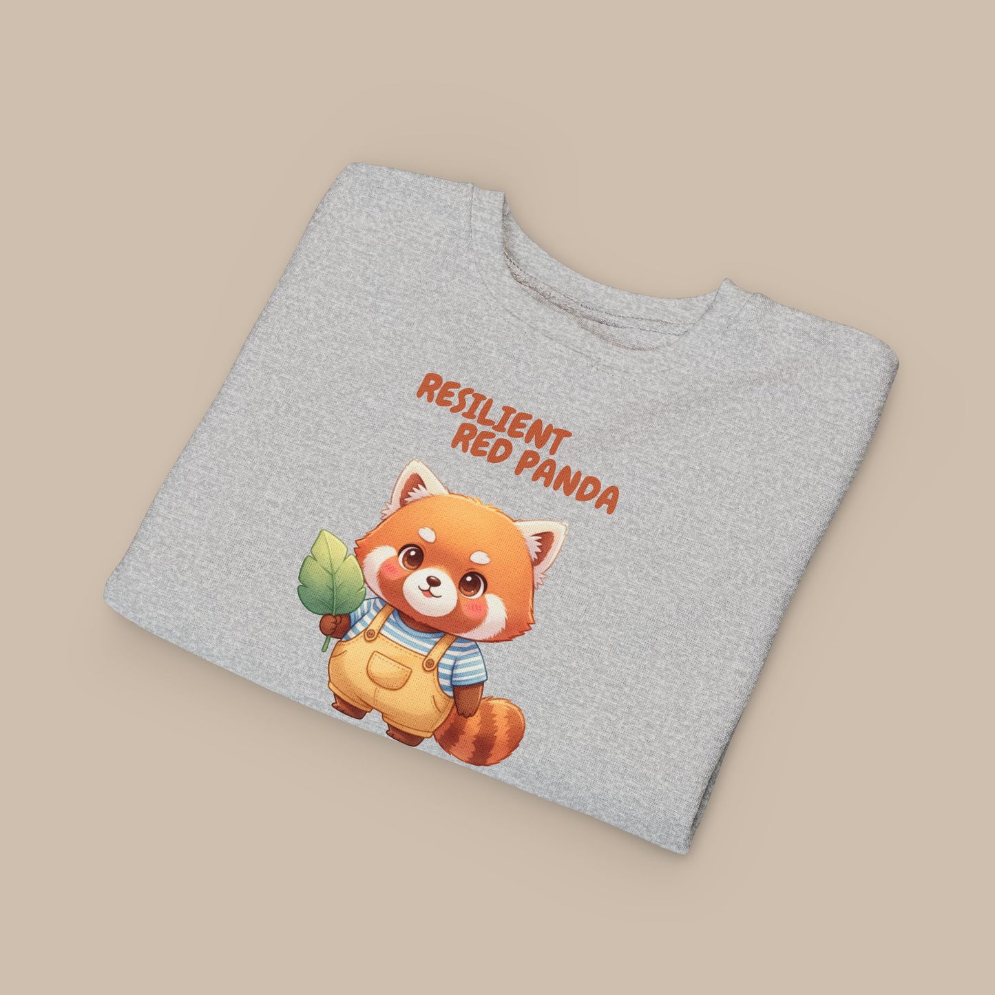 Toddler Sweatshirt - Resilient Red Panda