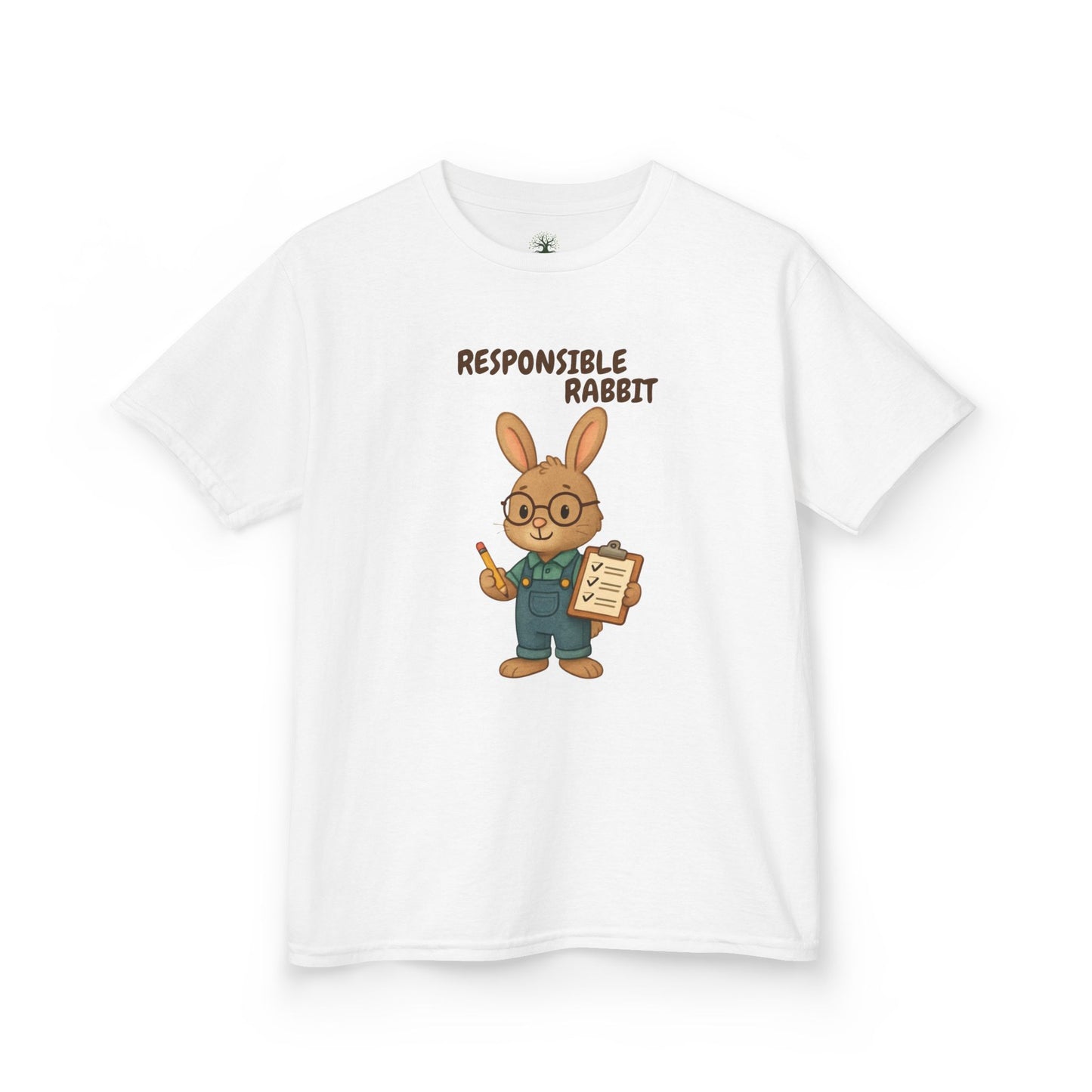 Comfy Kids Tee - Responsible Rabbit
