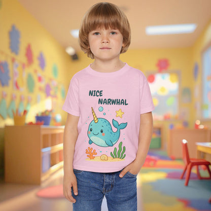 Toddler Tee - Nice Narwhal