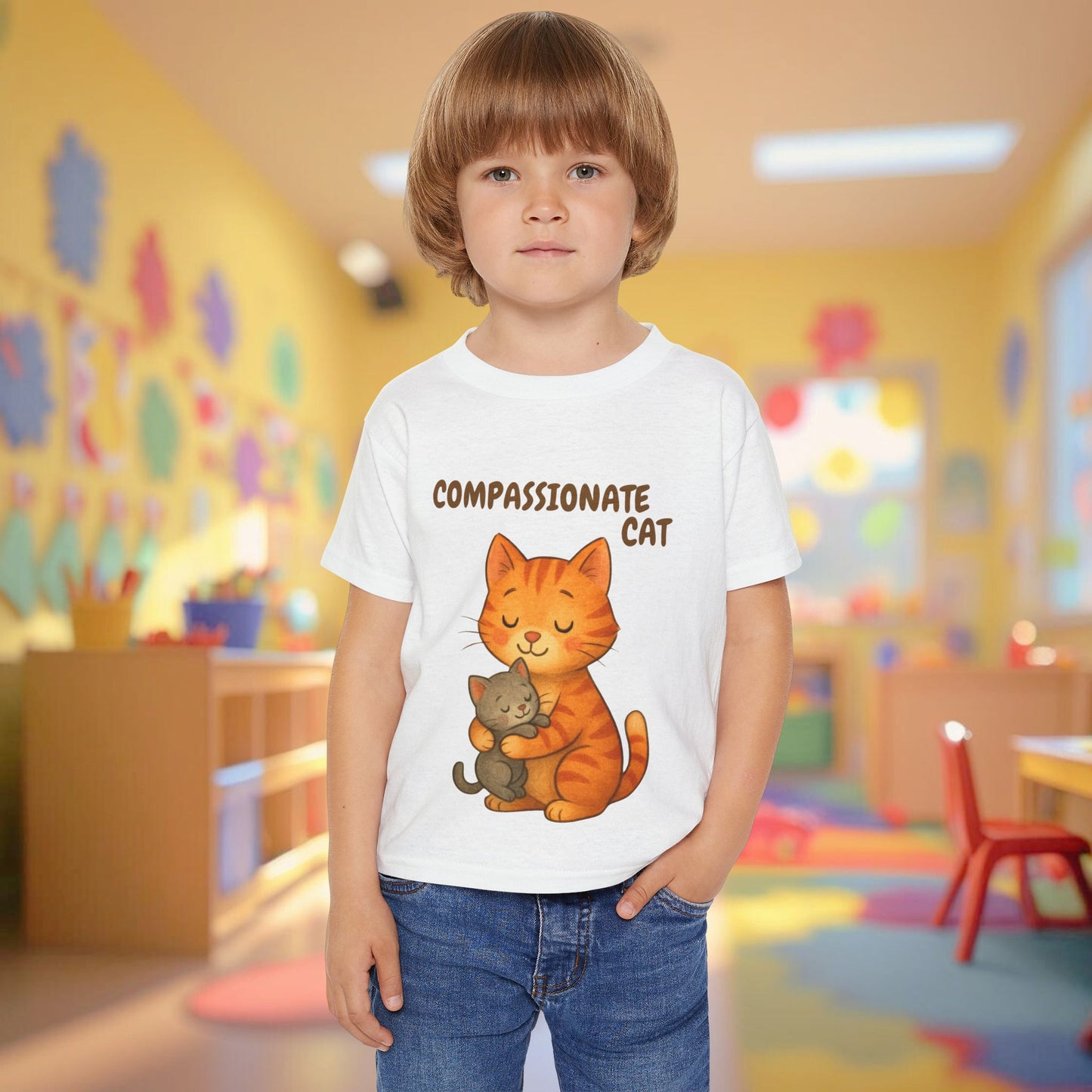 Toddler Tee - Compassionate Cat