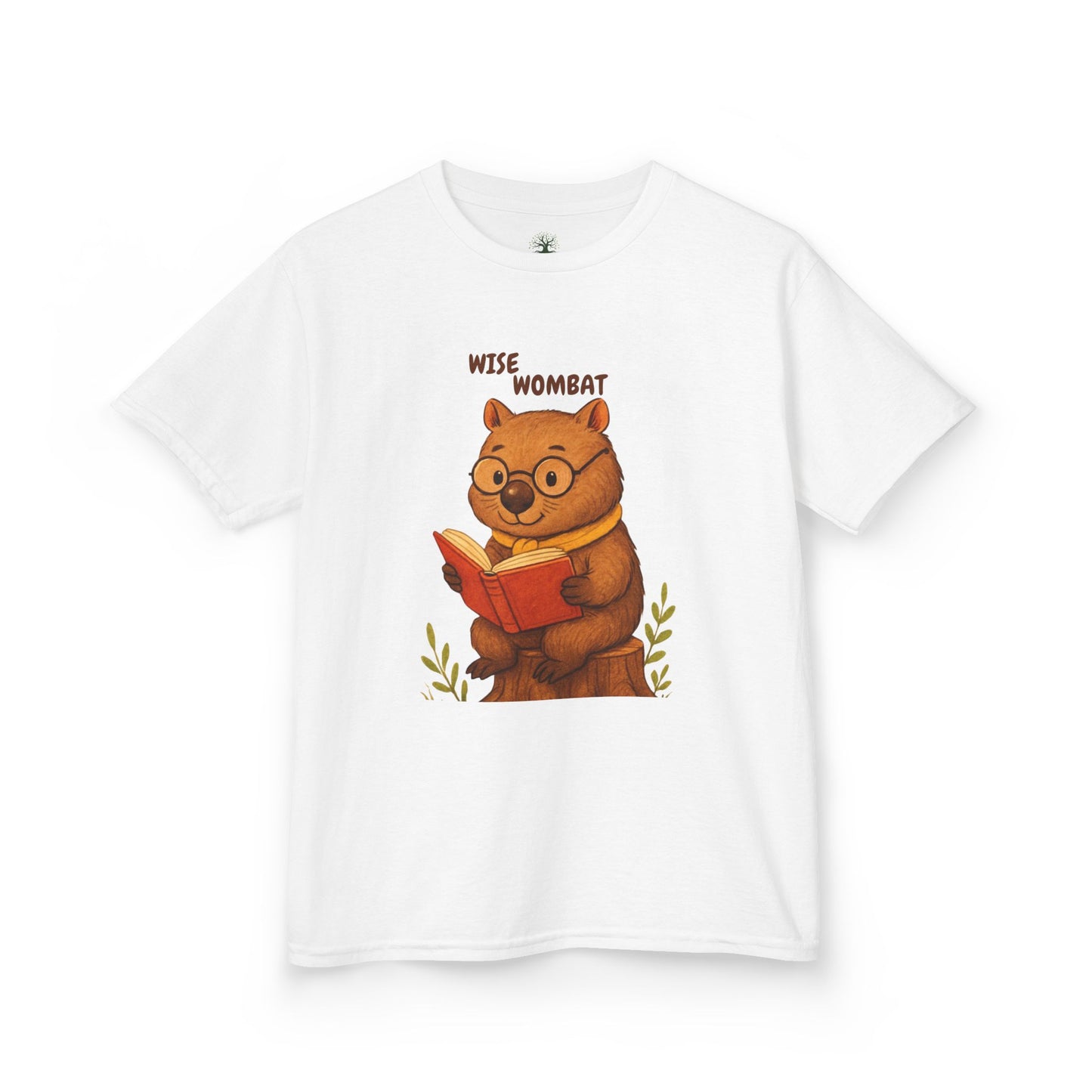 Comfy Kids Tee - Wise Wombat